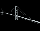 3D модель  мост 