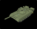 3D модель  танк Т-80У 