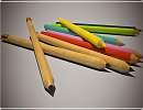 3D модель  pencil 