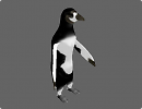 3D модель  Пингвин 