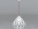 3D модель  Подвесной светильник ZAHA LIGHT 