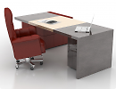 3D модель  офисный стол Poltronafrau 