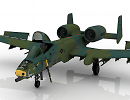 3D модель Самолет A-10 Thunderbolt II