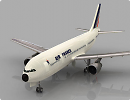 3D модель Самолет AIRBUS A300