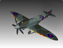 3D модель  Spitfire XIV 