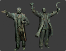 3D модель  статуя Ленин 