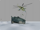 3D модель  Stryker vs mi-24 