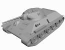 3D модель  T-34 
