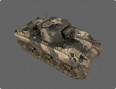 3D модель  танк 
