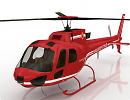3D модель Вертолет Ecureuil