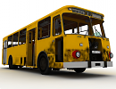 3D модель Автобус Лиаз 677м