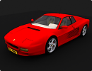3D модель Ferrari Testarossa