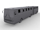 3D модель Автобус "Икарус"