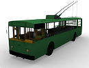 3D модель Тролейбус